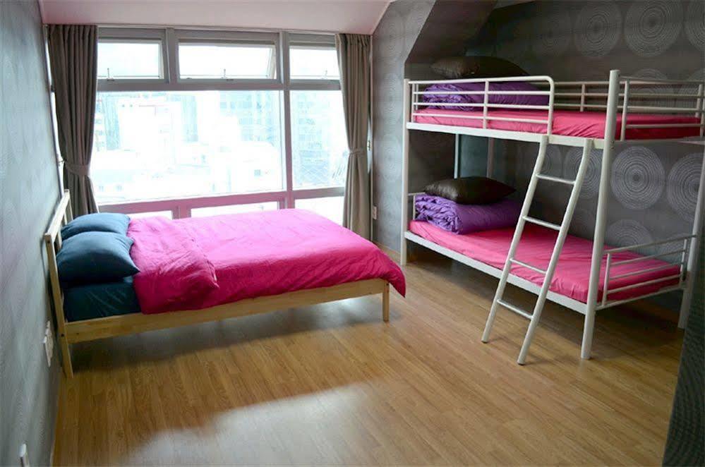 Popcorn Hostel Haeundae Busan Exterior foto