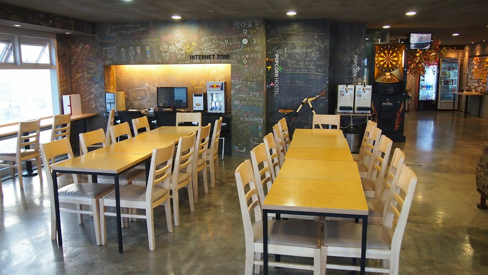Popcorn Hostel Haeundae Busan Exterior foto